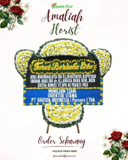 Papan Bunga Duka Gilis